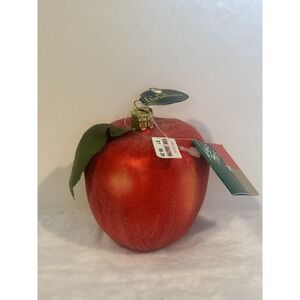 Vintage‎ Christborn Apple Ornament Made In Germany